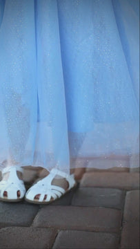 Sensory Sensitive girl dresses Comfortable non itchy dress up Disney Cinderella Dress for 2 3 4 5 6 7 8 Year old girl