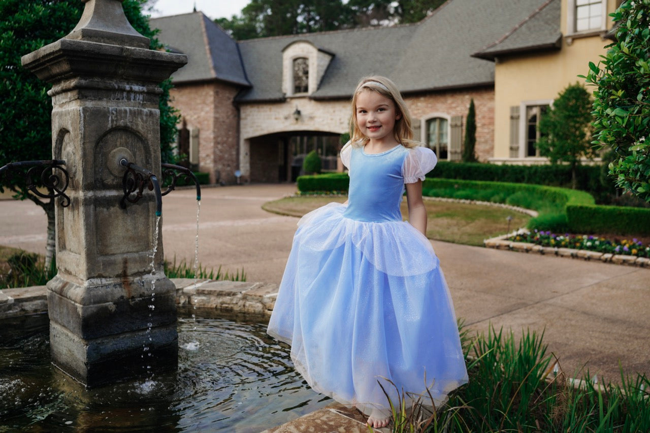 The Princess Cinderella Blue Costume Dress Luxury Kids Costume by Teresita Orillac Joy Costumes The Princess Cinderella Blue Costume Dress Luxury Kids Costume by Teresita Orillac Joy Costumes