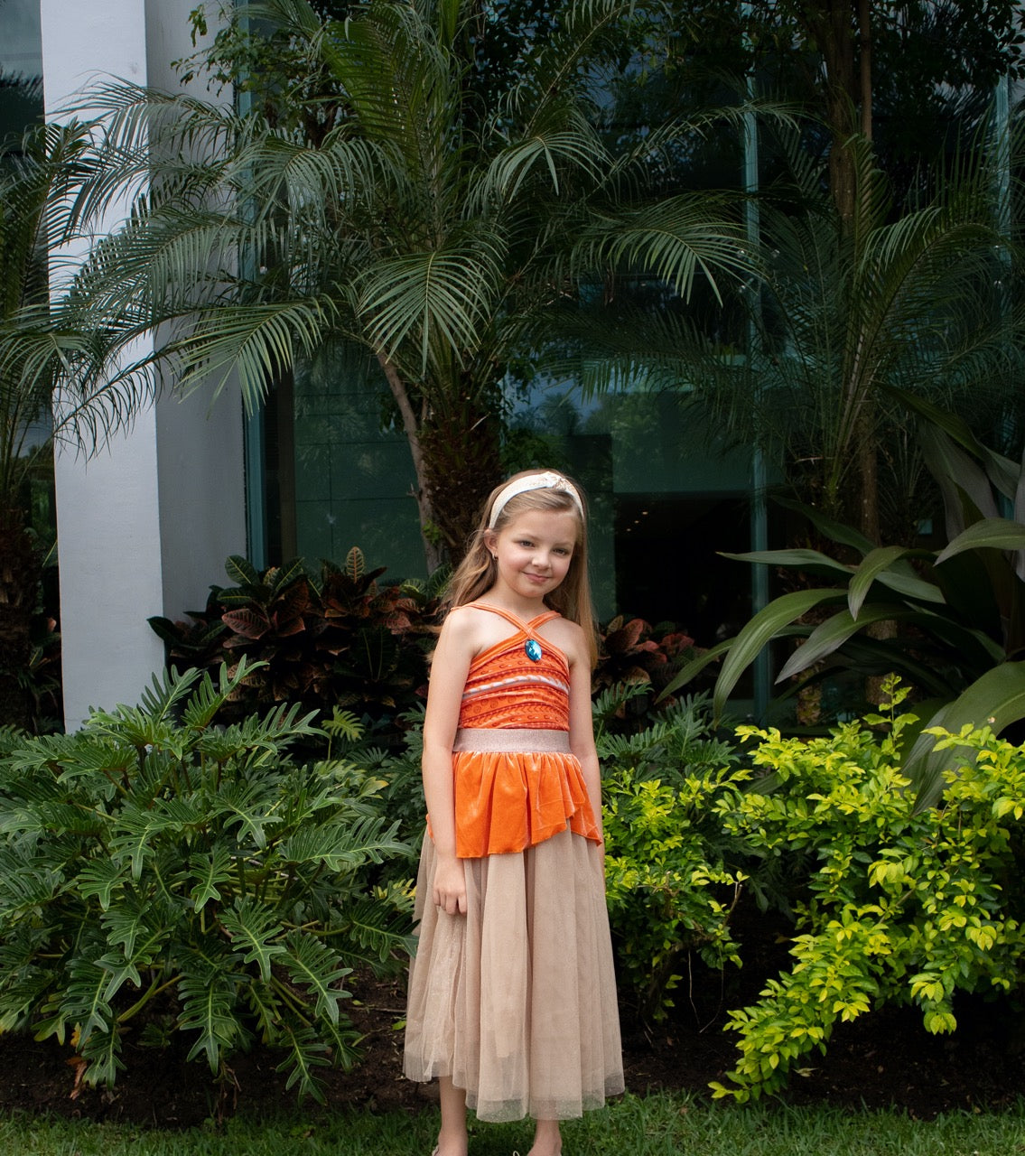 The Island Princess Costume Dress – Luxury Kids Costume by