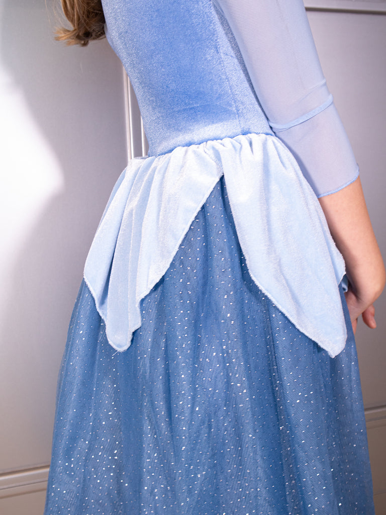 The Blue Sleeping Princess Dress Luxury Kids Costume by Teresita Orillac Joy Costumes The Blue Sleeping Princess Dress Luxury Kids Costume by Teresita Orillac Joy Costumes