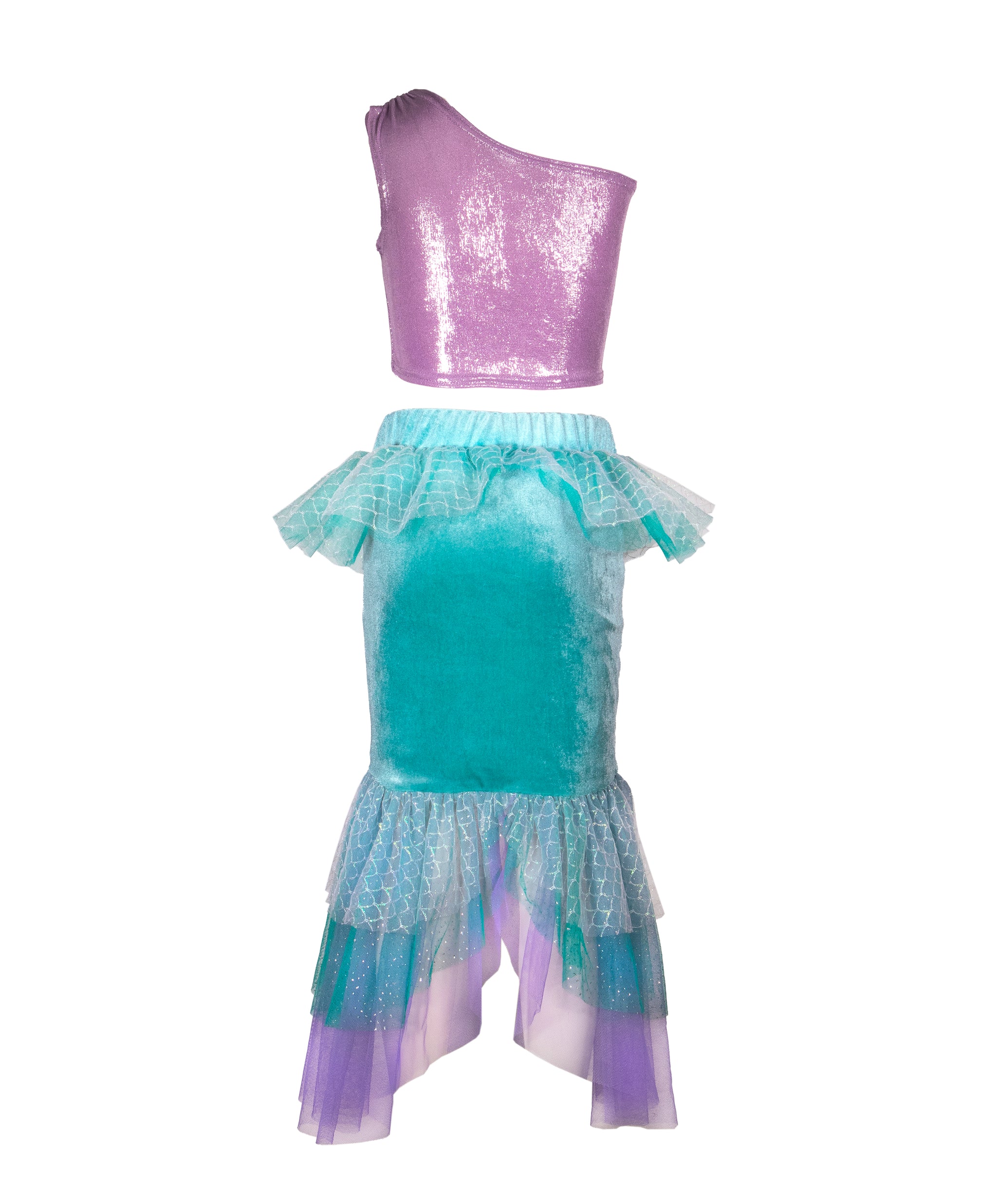 chinese dress ladies Disney Princess Little Mermaid Ariel Mesh Dress Toddler to Big Kid