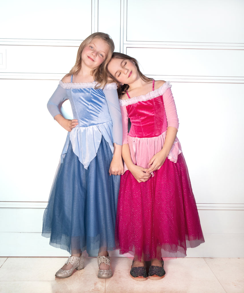 The Blue Sleeping Princess Dress Luxury Kids Costume by Teresita Orillac Joy Costumes The Blue Sleeping Princess Dress Luxury Kids Costume by Teresita Orillac Joy Costumes