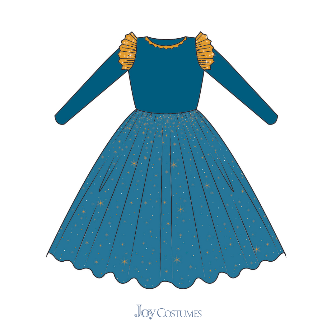 brave blue dress Character Costume Analysis: Merida's Dresses