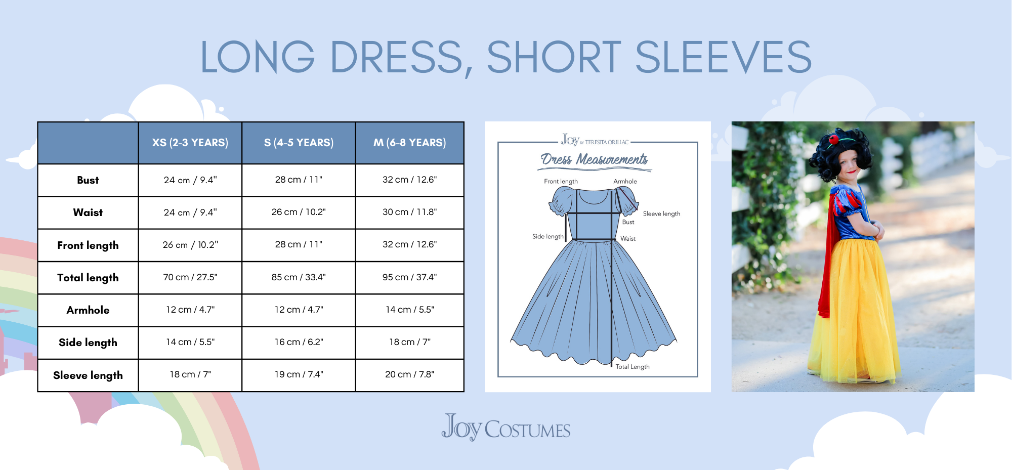 The Fairest Of Them All Princess Costume Dress – Luxury Kids Costume by  Teresita Orillac – Joy Costumes