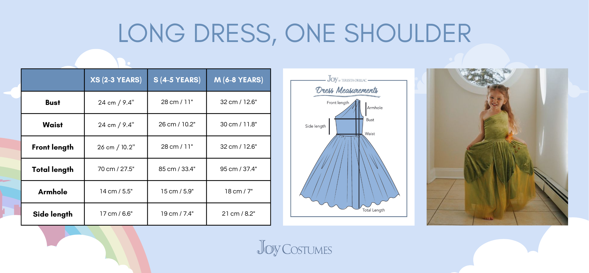 strapless open back dress The Frog Princess/Tinker Fairy Duo Costume Dress – Luxury Kids Costume by  Teresita Orillac – Joy Costumes