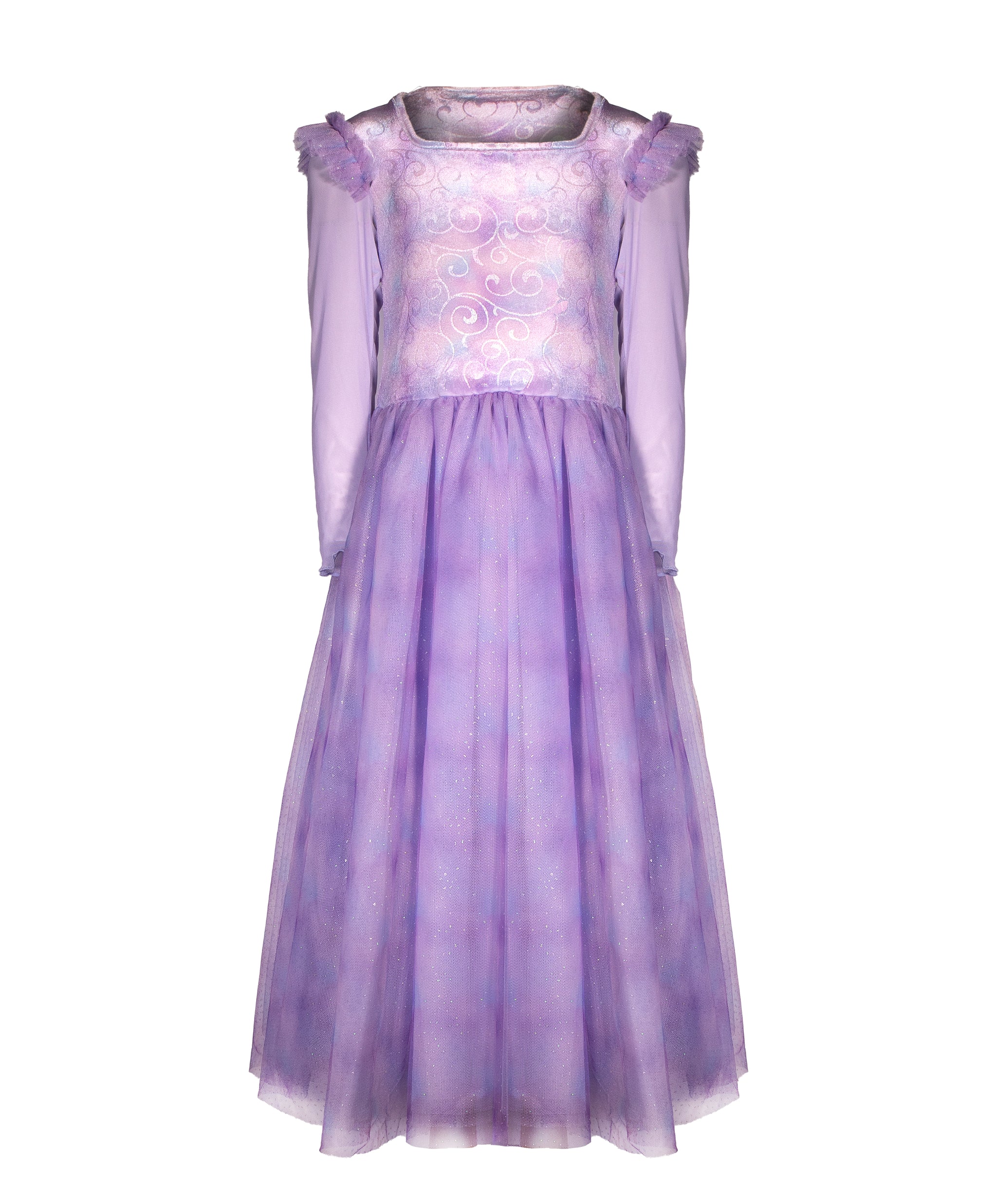 madeira witch in purple dress Tender as petals, rare as a dream Wisteria Fantasy gown Among flowering wisteria arches, our Wisteria Fantasy gown awakens and the wonderful @marys_wonderworld brings its story to life with