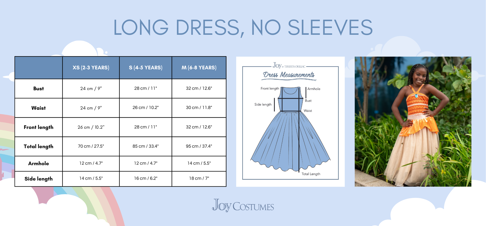The Island Princess Costume Dress – Luxury Kids Costume by