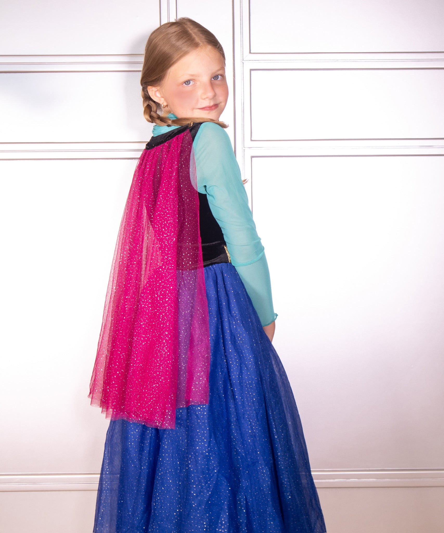scandinavian princess dress dark red long dress Little Adventures Scandinavian Princess Costume|KidzInc