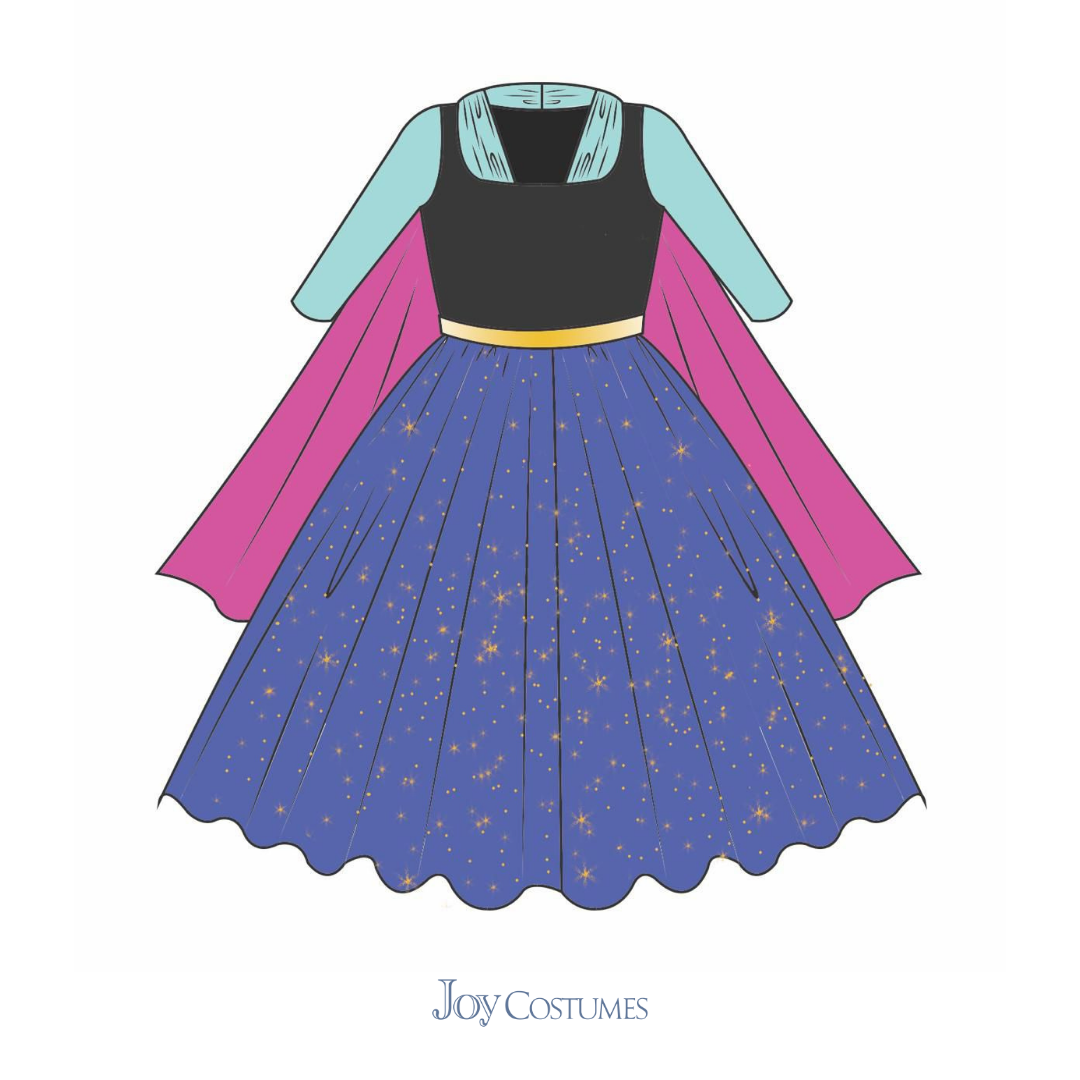 The Nordic Princess – Luxury Kids Costume by Teresita Orillac – Joy Costumes