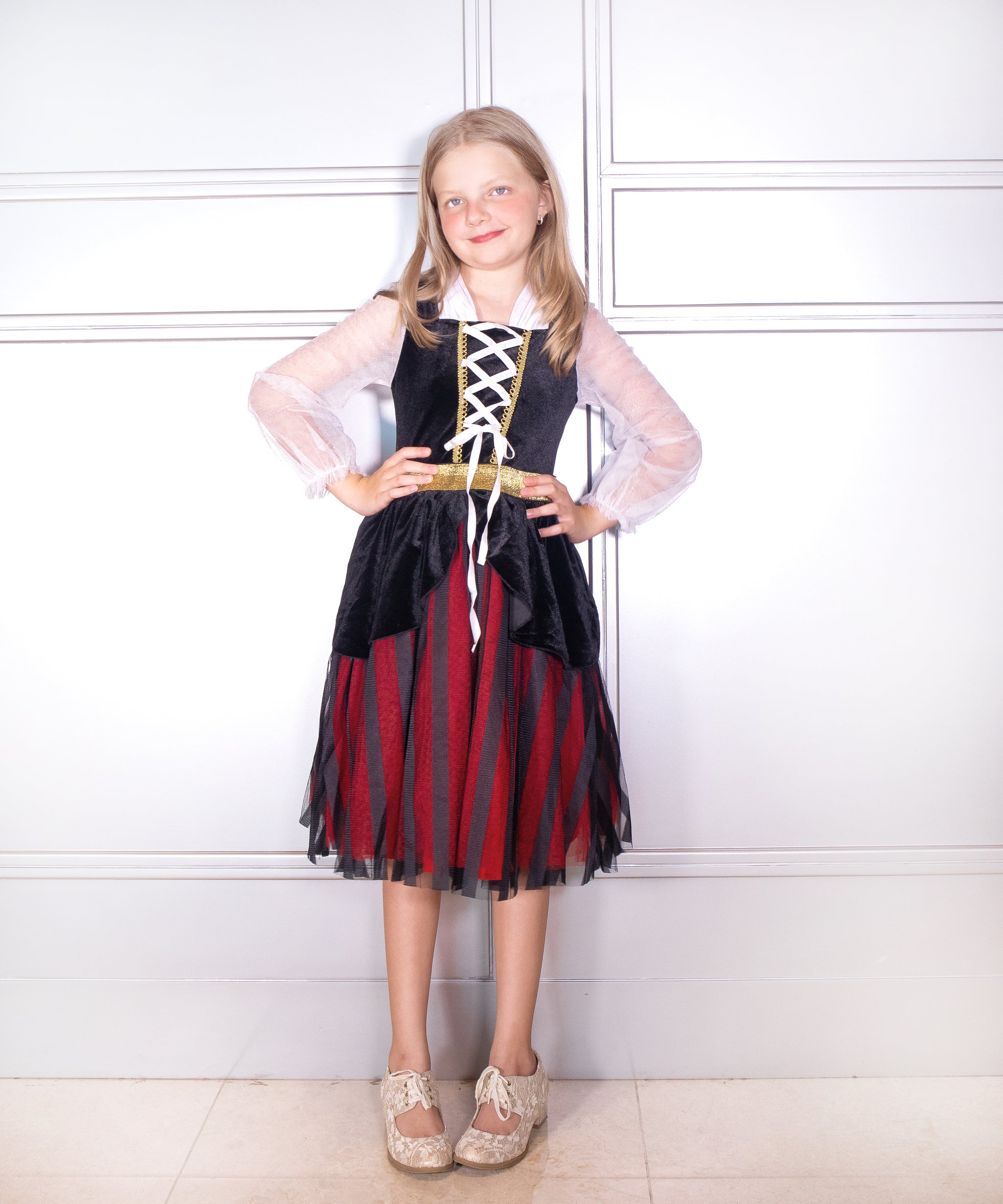 The Pirate Princess Costume Dress Luxury Kids Costume by Teresita Orillac Joy Costumes The Pirate Princess Costume Dress Luxury Kids Costume by Teresita Orillac Joy Costumes