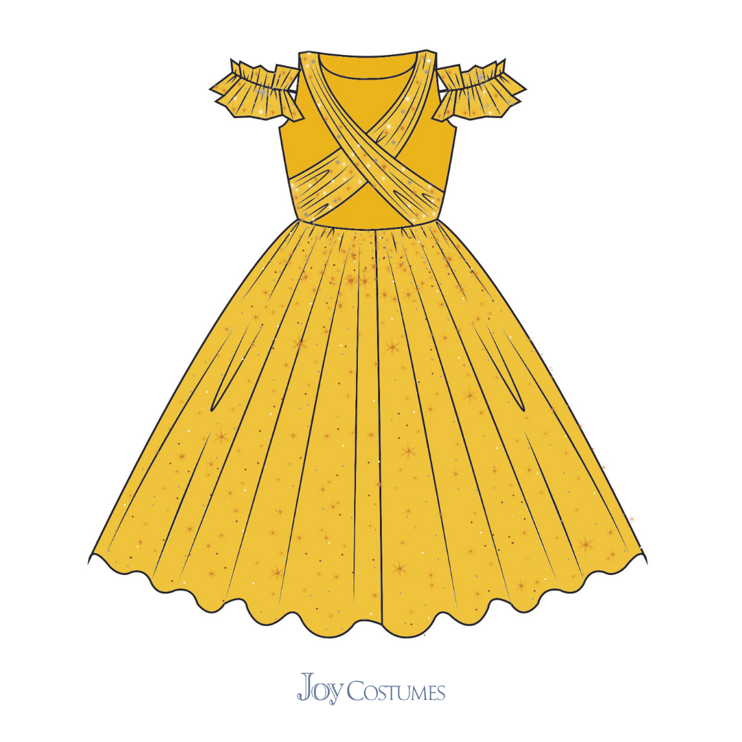 strapless open back dress The Island Princess Costume Dress – Luxury Kids Costume by Teresita Orillac  – Joy Costumes main image 1
