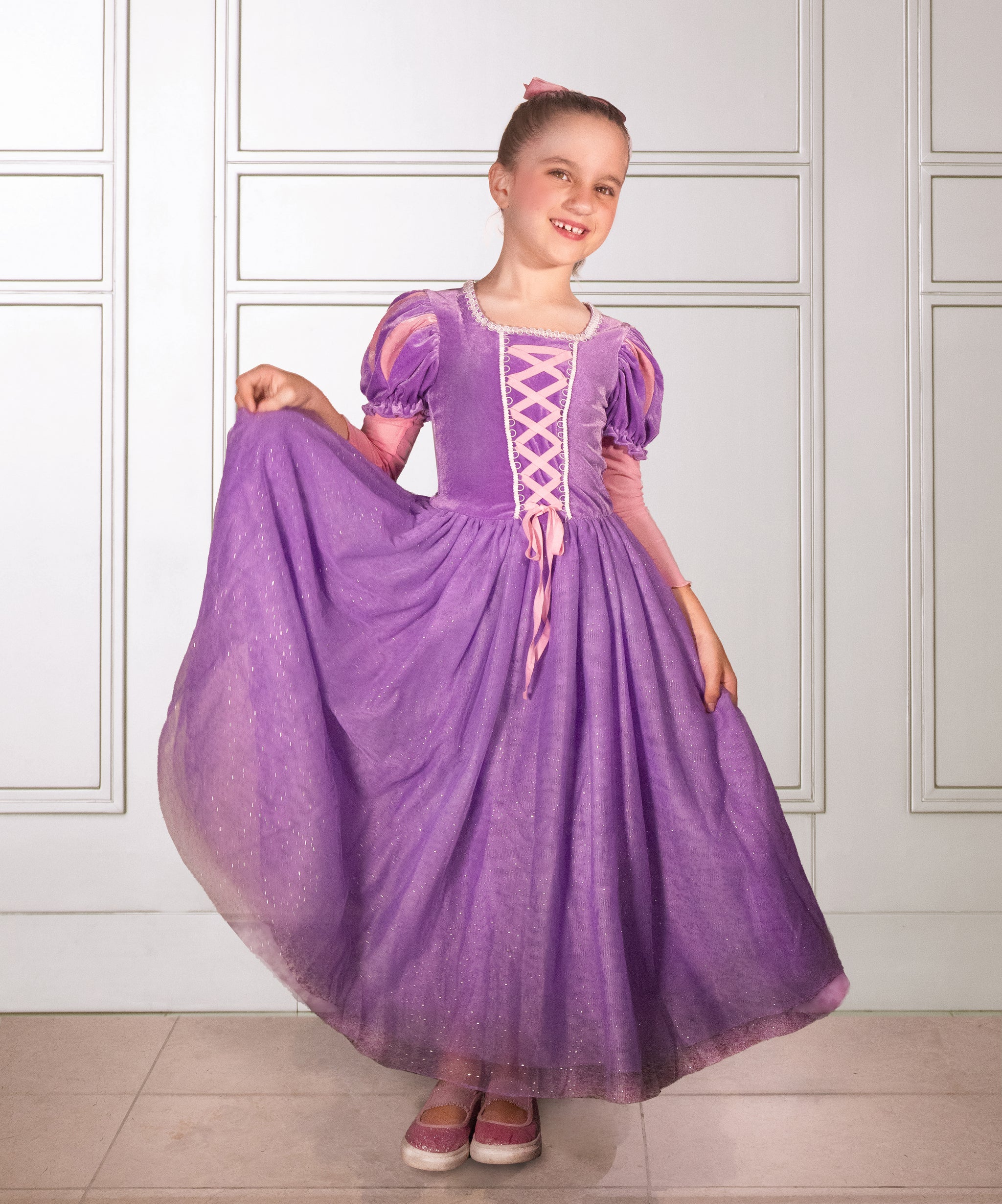The Rapunzel Costume Dress - L (9-10 years) The Rapunzel Costume Dress - L (9-10 years)
