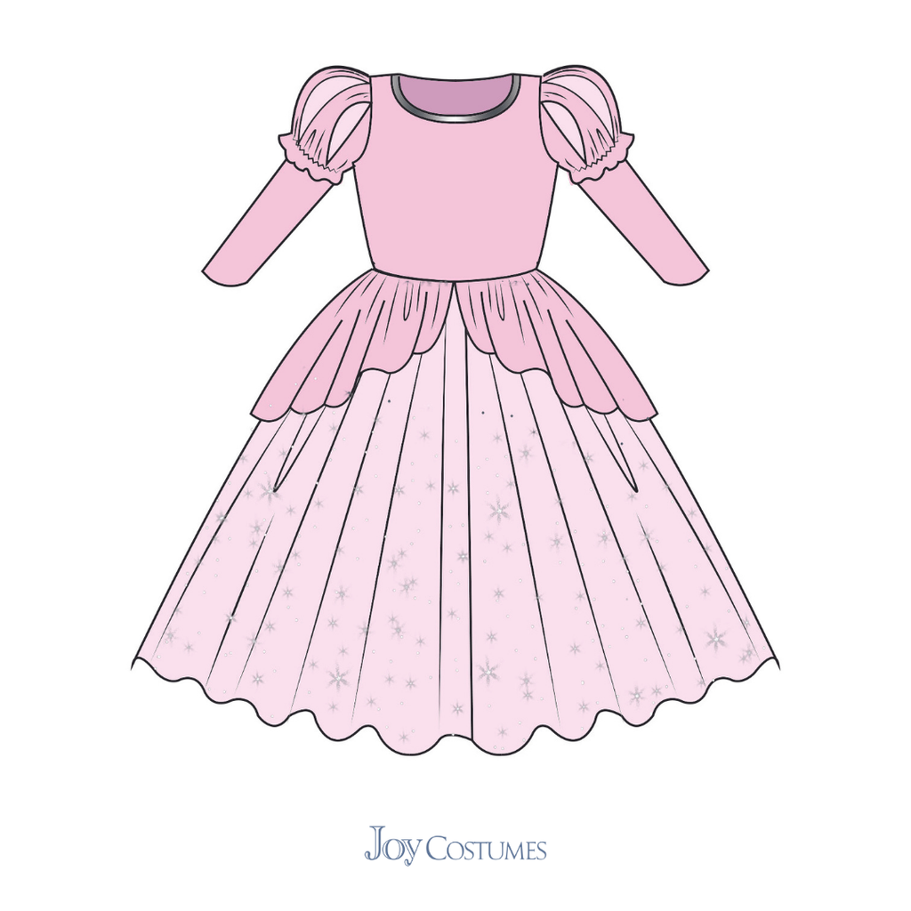 little mermaid pink dress The Romantic Pink Mermaid Costume Dress by Joy Costumes, S (4-5 years)