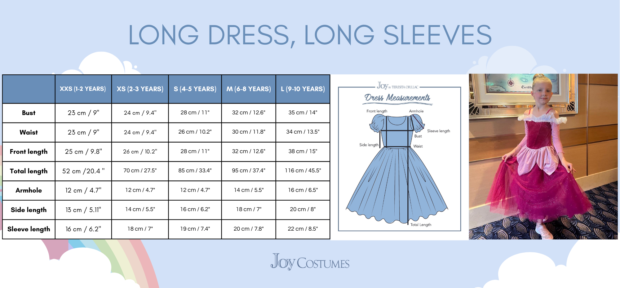 The Sleeping Princess Dress – Luxury Kids Costume by Teresita Orillac – Joy  Costumes