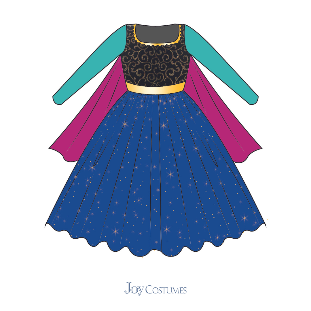 open lace back dress The True Love Princess Travel Costume Dress – Luxury Kids Costume by  Teresita Orillac – Joy Costumes