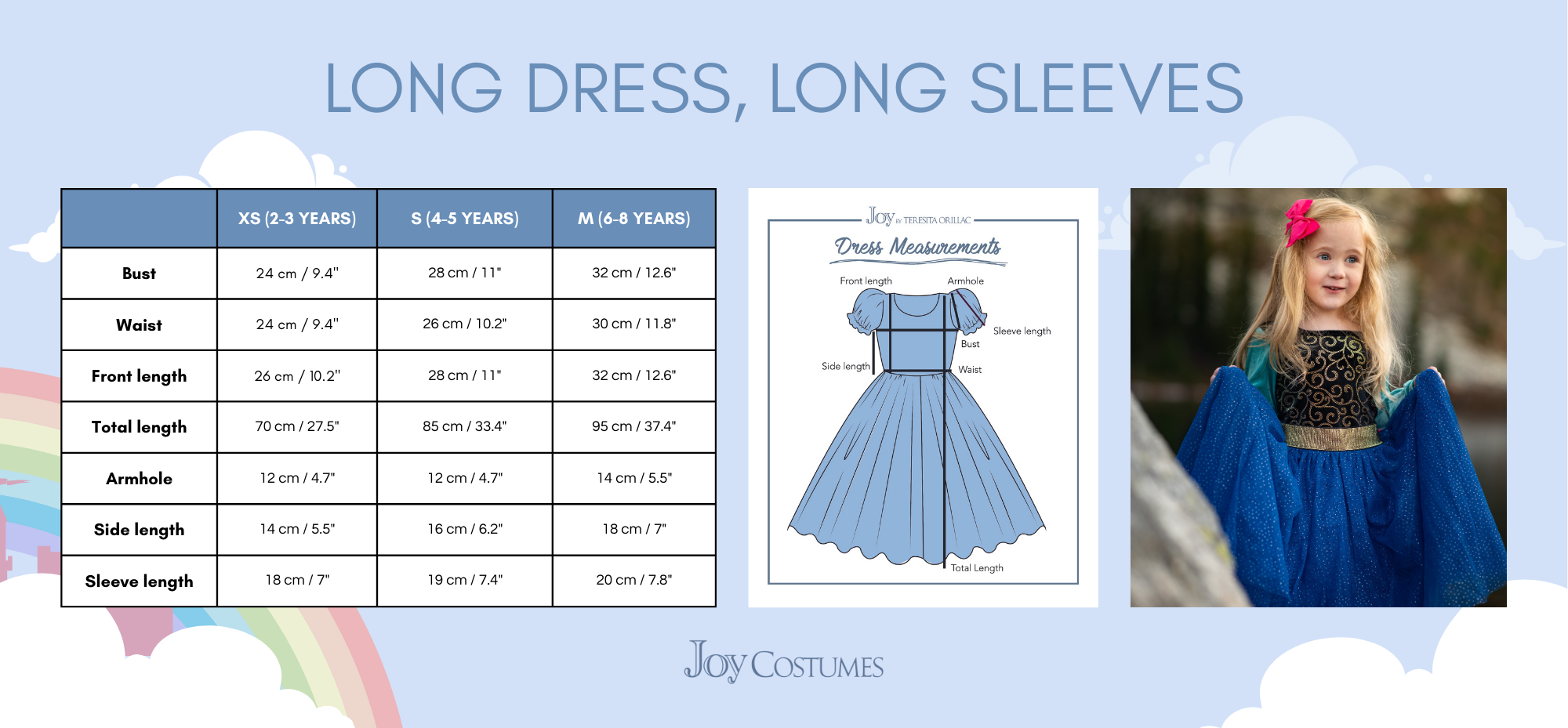 The True Love Princess Travel Costume Dress – Luxury Kids Costume by  Teresita Orillac – Joy Costumes