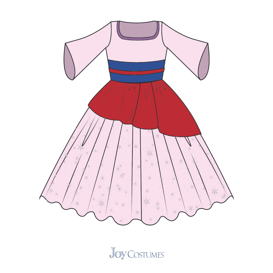 The Warrior Princess Costume Dress – Luxury Kids Costume by Teresita  Orillac – Joy Costumes