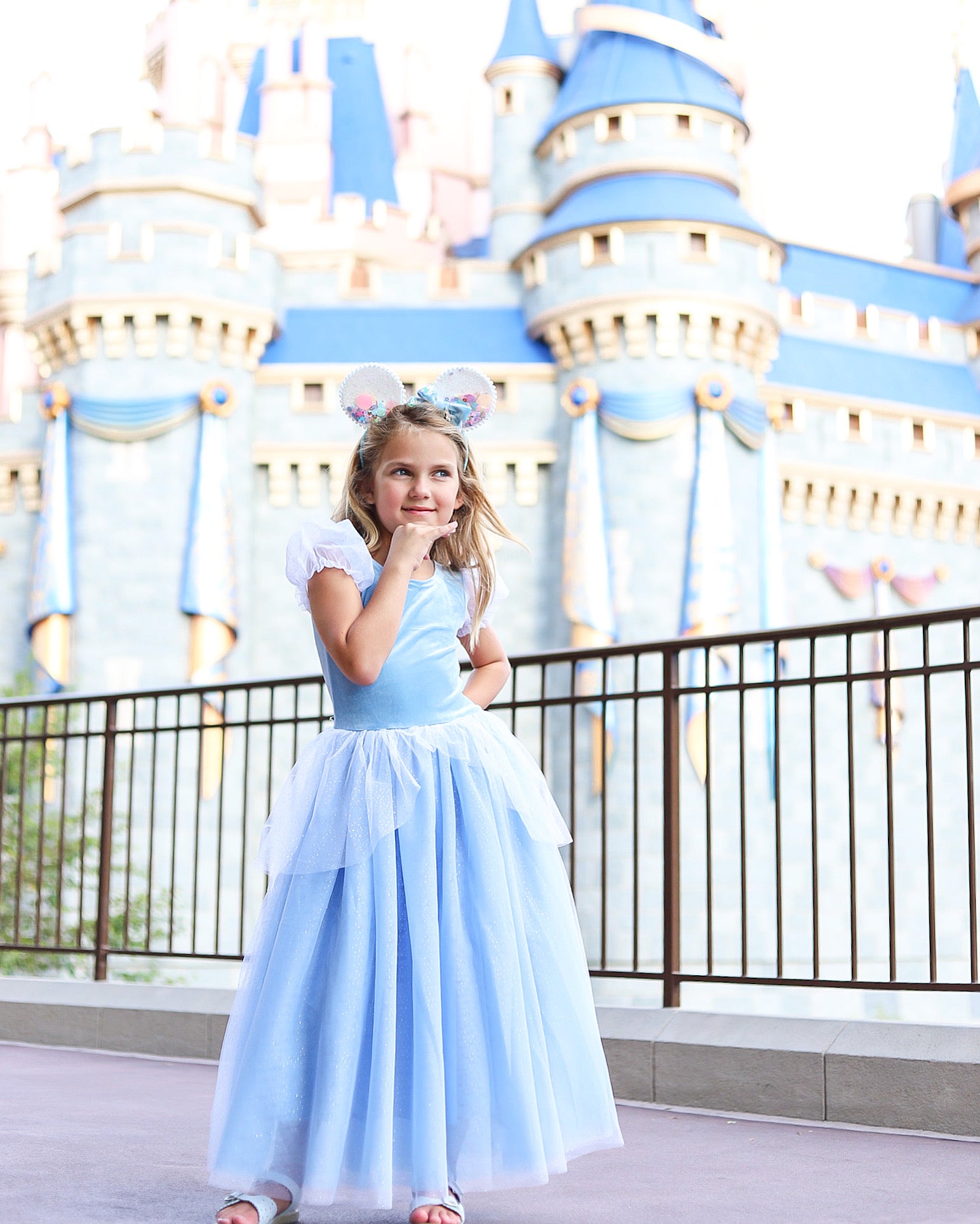 The Princess Cinderella Blue Costume Dress – Luxury Kids Costume