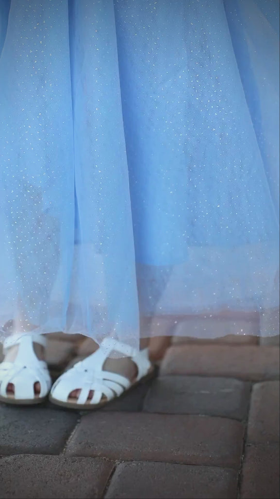 Sensory Sensitive girl dresses Comfortable non itchy dress up Disney Cinderella Dress for 2 3 4 5 6 7 8 Year old girl