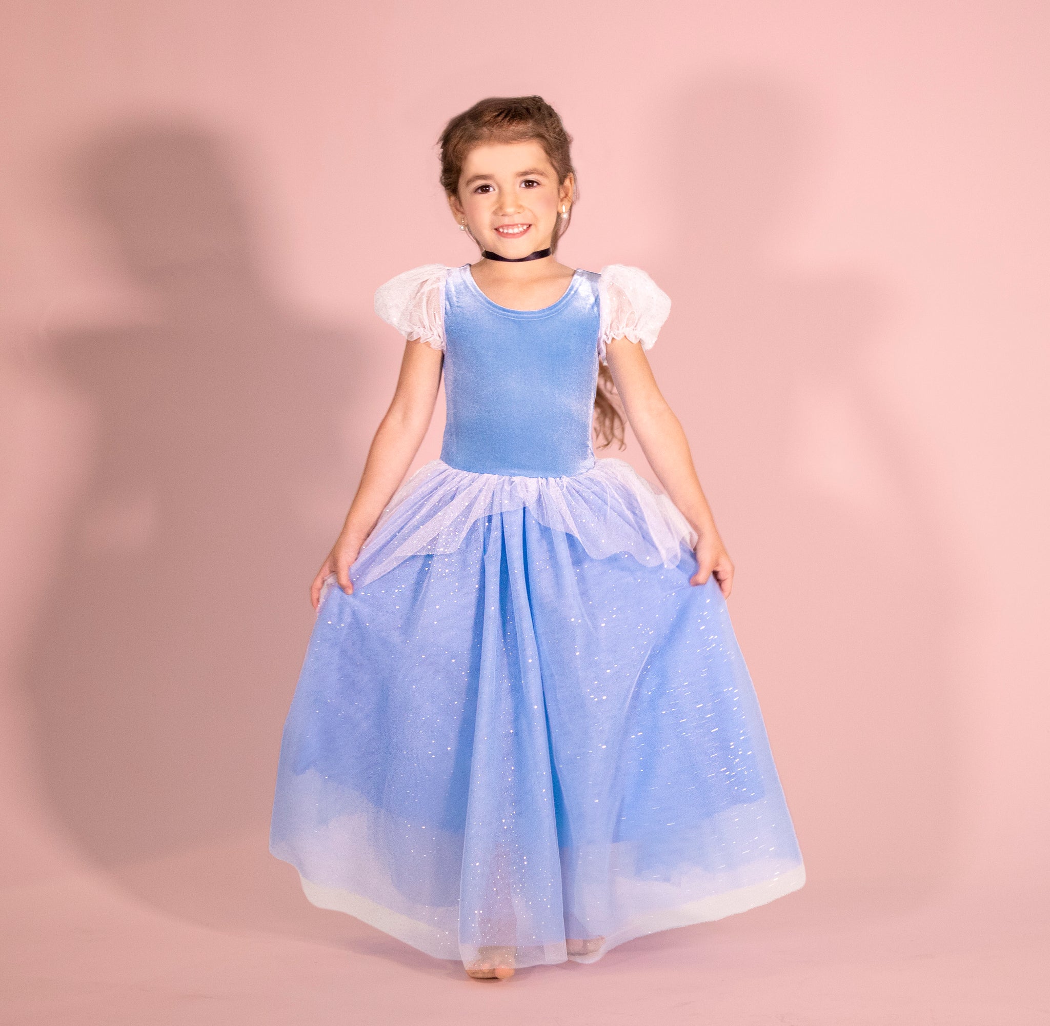 The Princess Cinderella Blue Costume Dress – Luxury Kids Costume by  Teresita Orillac – Joy Costumes