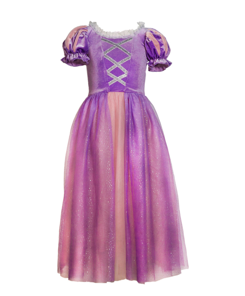 Girls Princess Dress Costume Dress Up Birthday Party Cosplay Outfit Kids Clothes