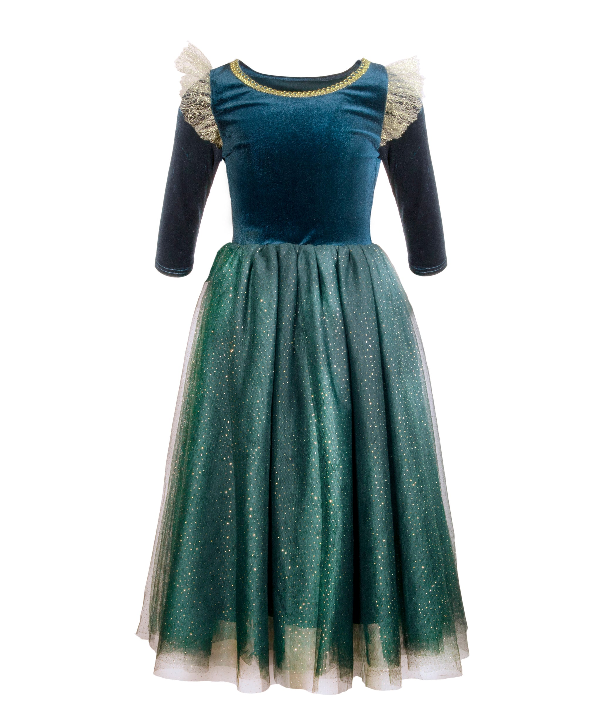 slim fit dress slacks The Brave Princess Teal Costume Dress – Luxury Kids Costume by Teresita Orillac – Joy Costumes
