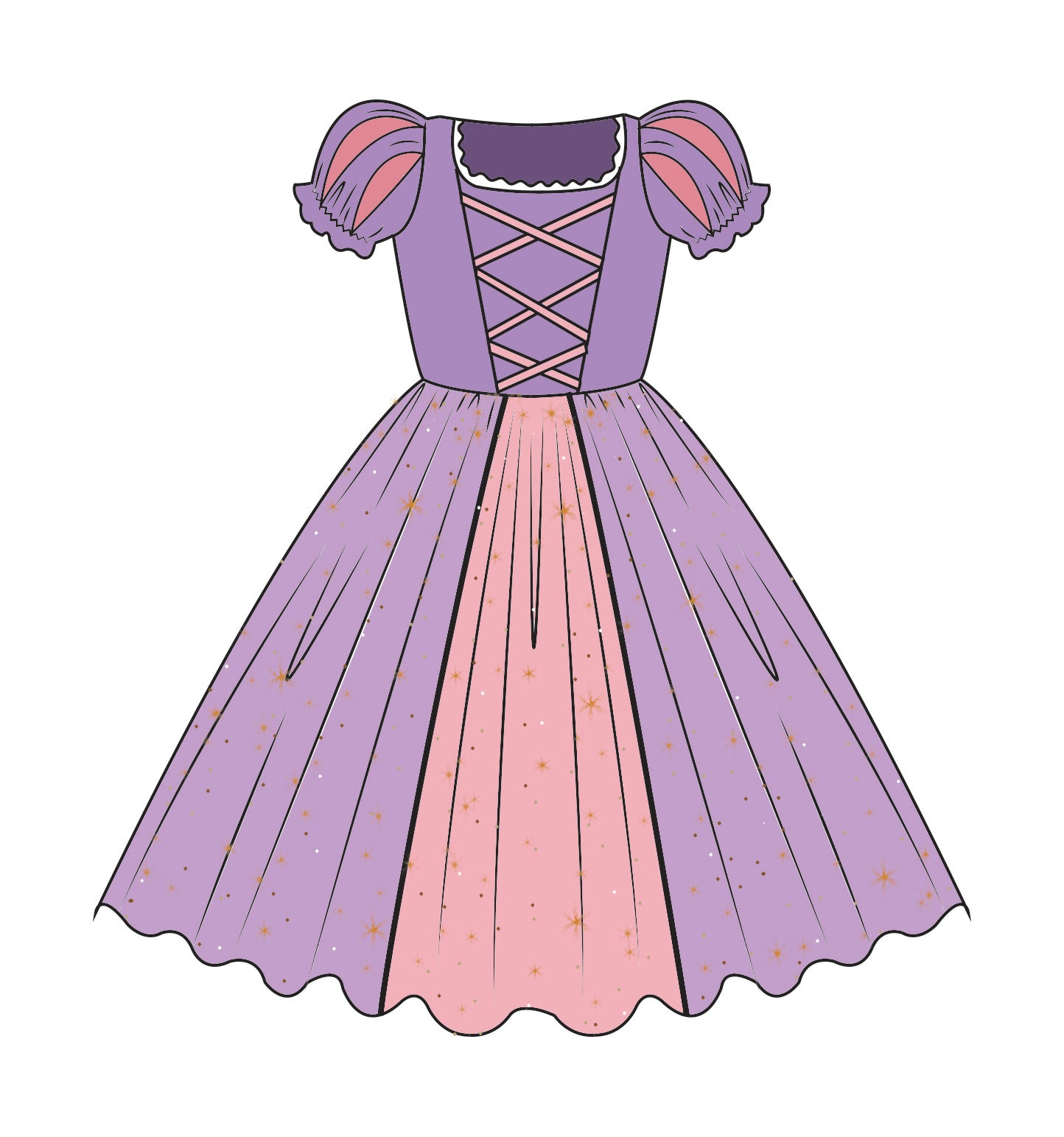 Dress rapunzel online