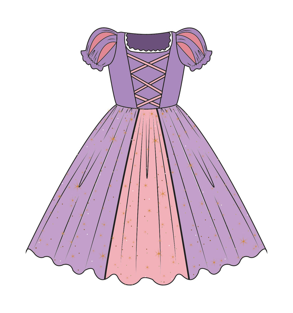 joy by Teresita Orillac princess costume couture dress up Rapunzel Disney 