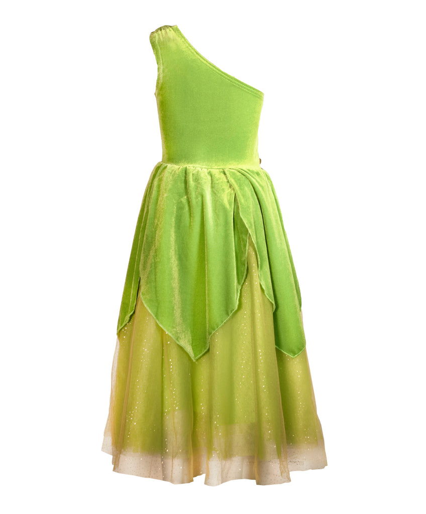 Disney Tiana The Princess and the Frog Tinker Bell Dress for 2 3 4 5 6 7 8 Year old girl