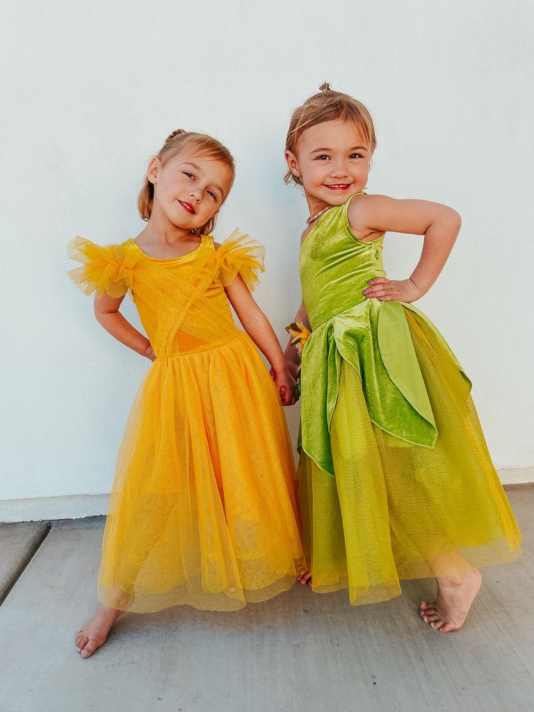 - Non itchy - No glitter mess ! - Machine washable in gentle cycle  - our dresses are created with sensory sensitive children in mind 